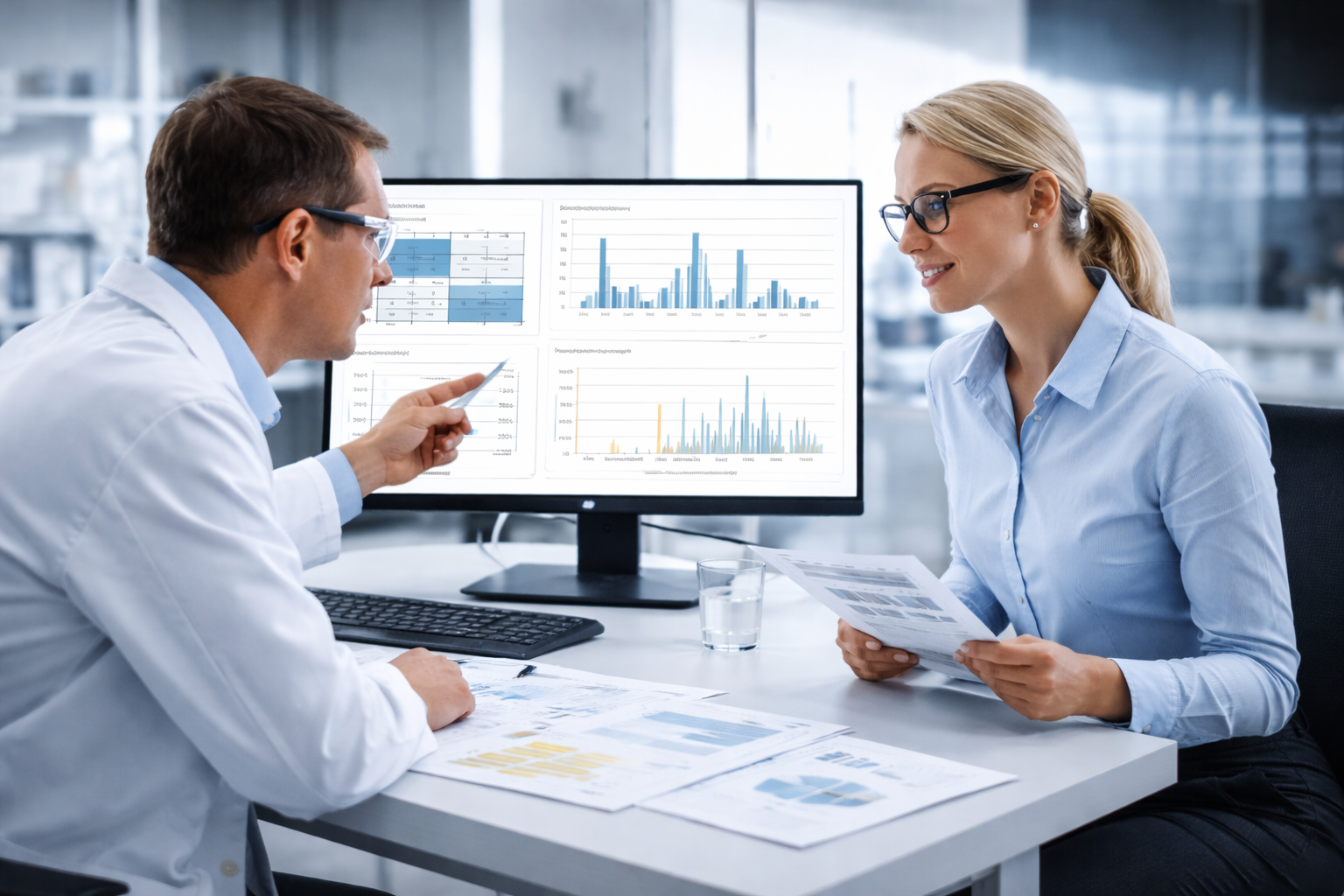 Technical review session — analyzing classification results